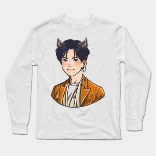 Astro Rocky Anime Long Sleeve T-Shirt